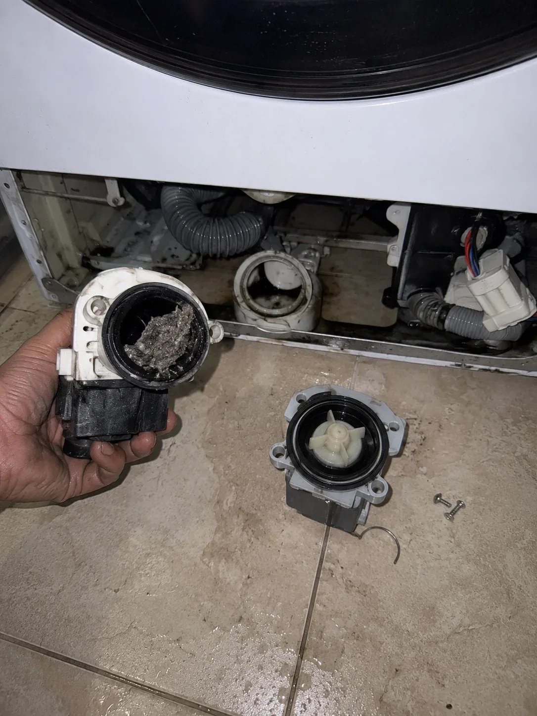 Samsung washer drain pump replacement