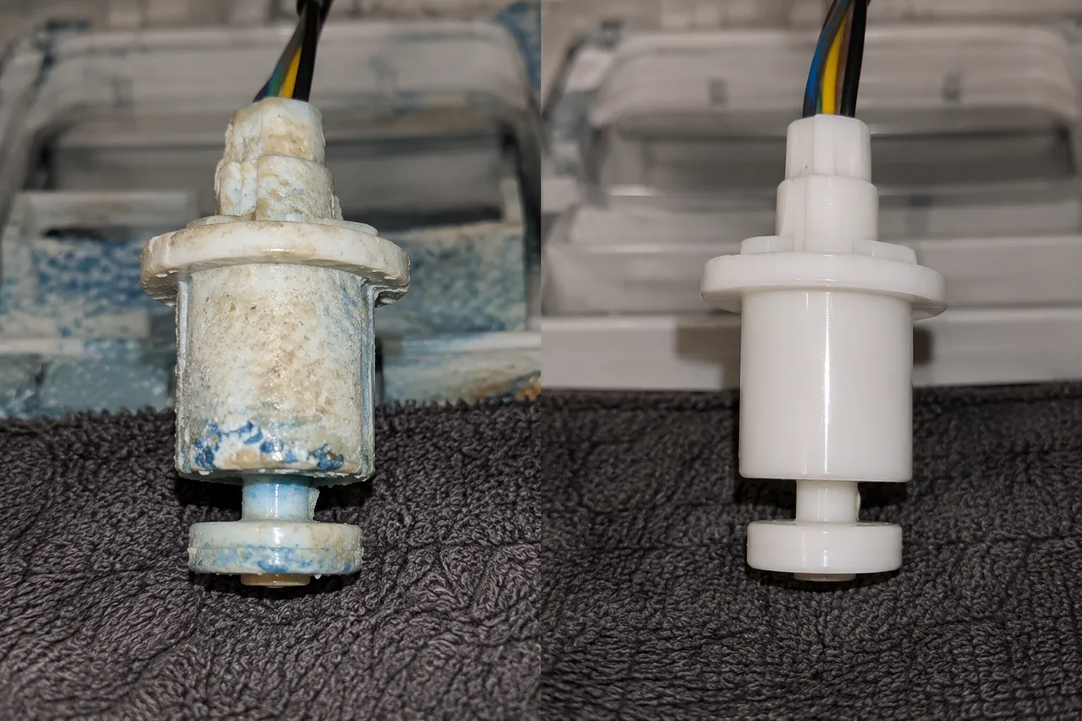 Whirlpool Load and Go bulk detergent tank sensor cleaning